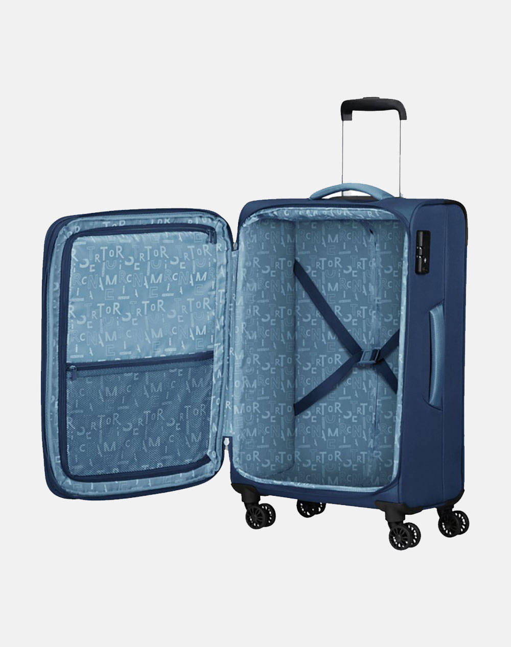 AMERICAN TOURISTER КУФАР PULSONIC-SPINNER EXP TSA (Размери: 68 x 44 x 27 см.)