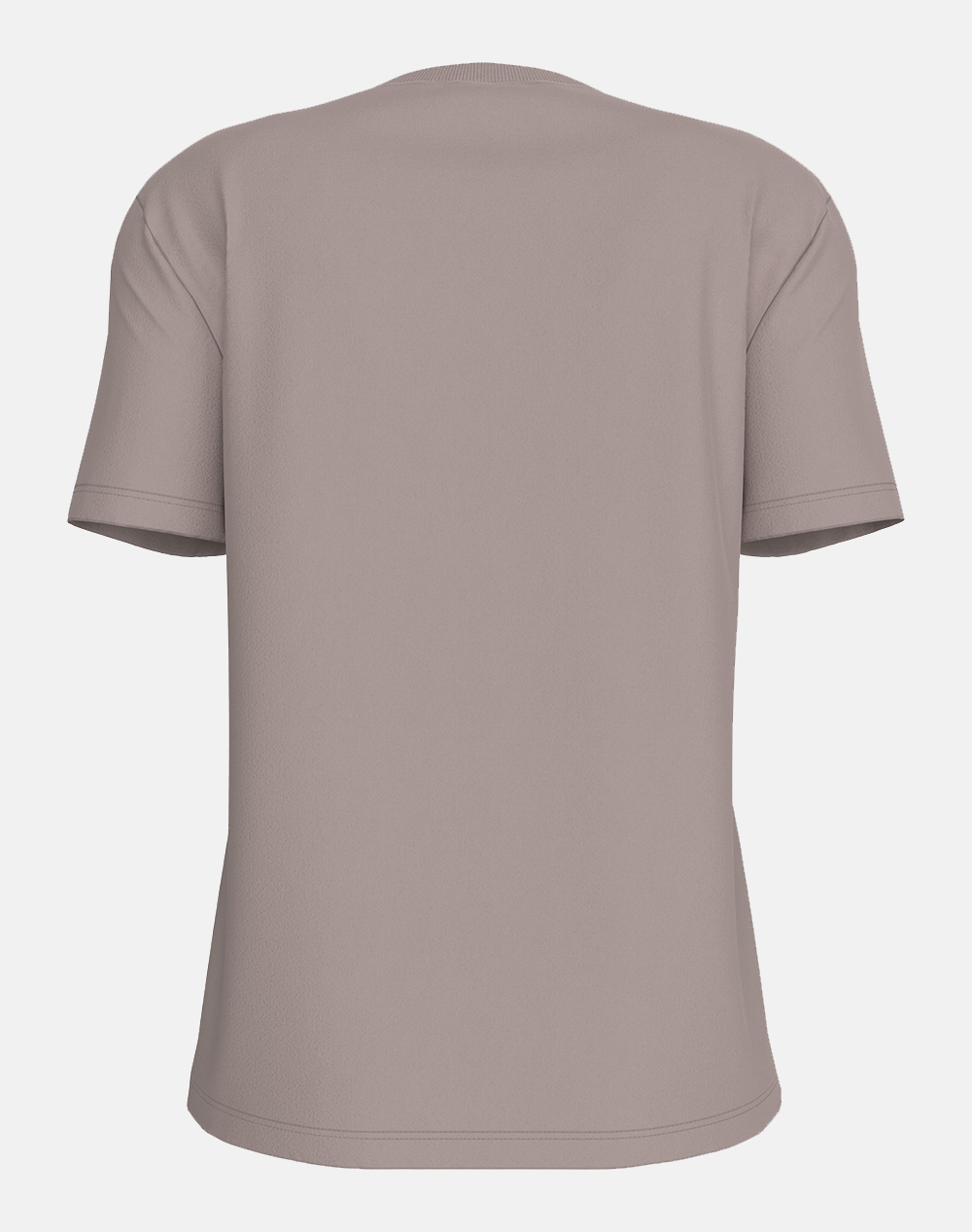 CALVIN KLEIN BLOUSE CK EMBRO BADGE V-NECK TEE