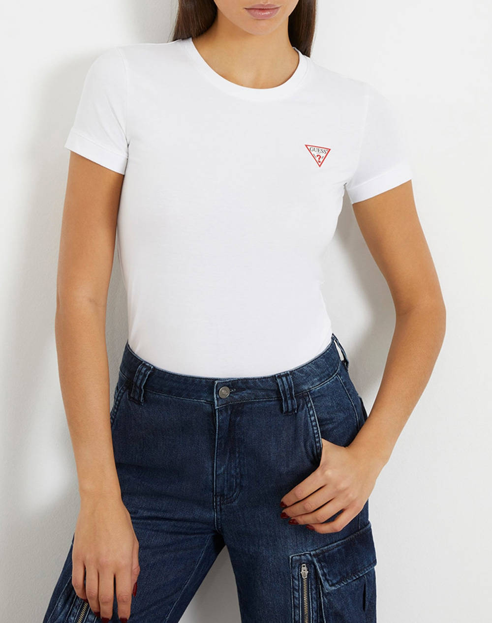 GUESS SS CN MINI TRIANGLE TEE ДАМСКА БЛУЗА