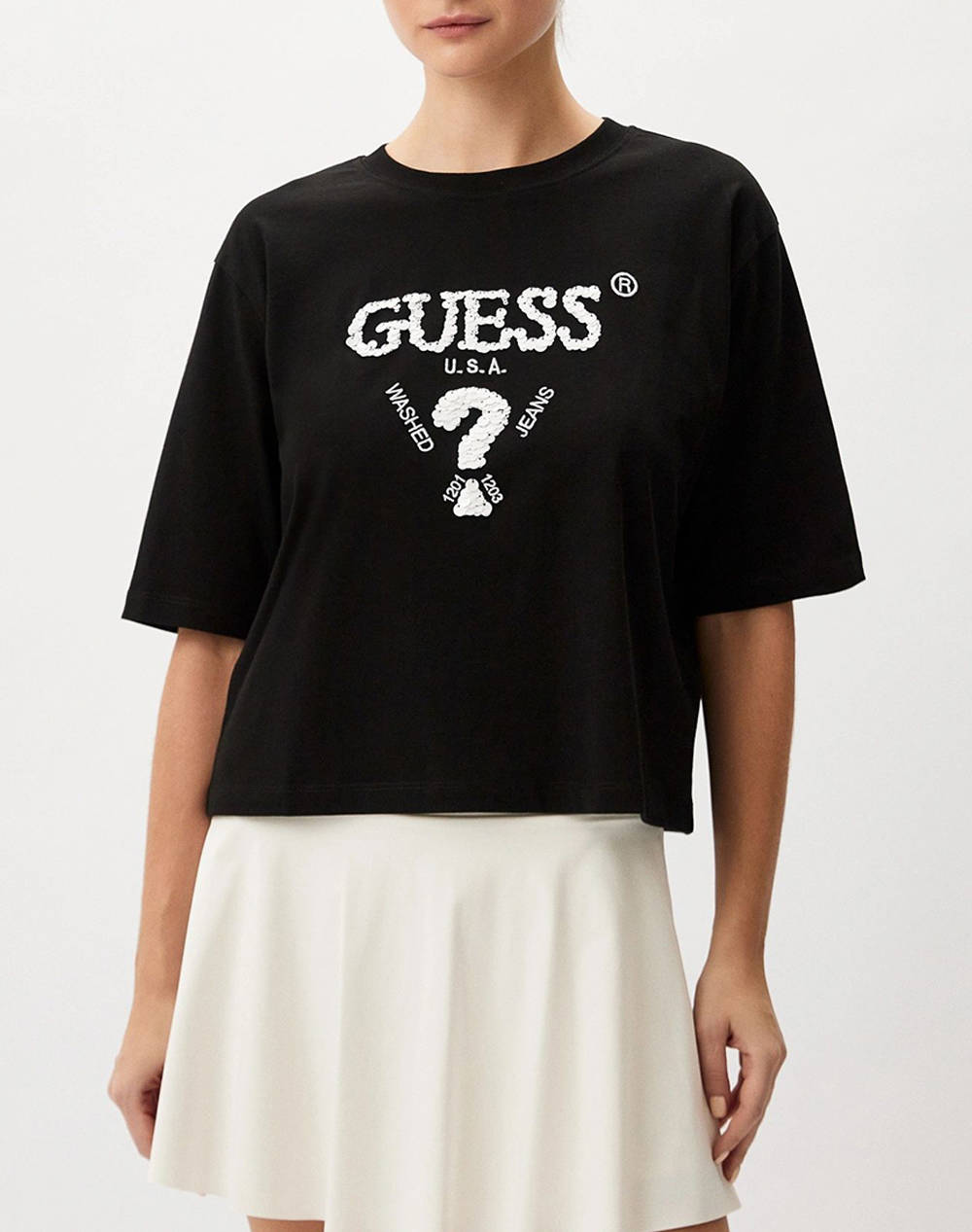 GUESS AURLIE BOXY TEEWOMENS SWEATSHIRT