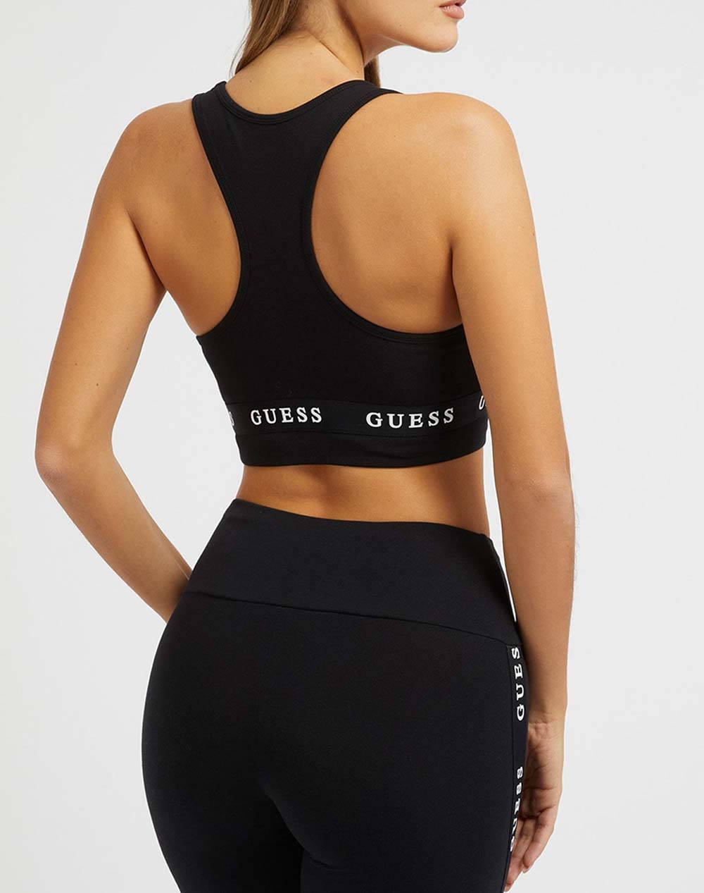 GUESS ALINE TOP ECO STRETCH JERSEY BUSTAKI WOMAN