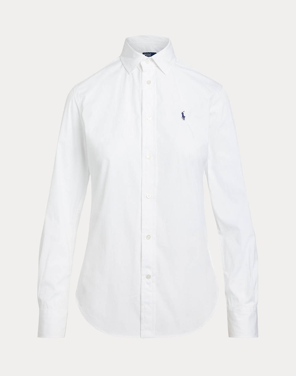 RALPH LAUREN LS CRLTE ST-LONG SLEEVE-BUTTON FRONT SHIRT