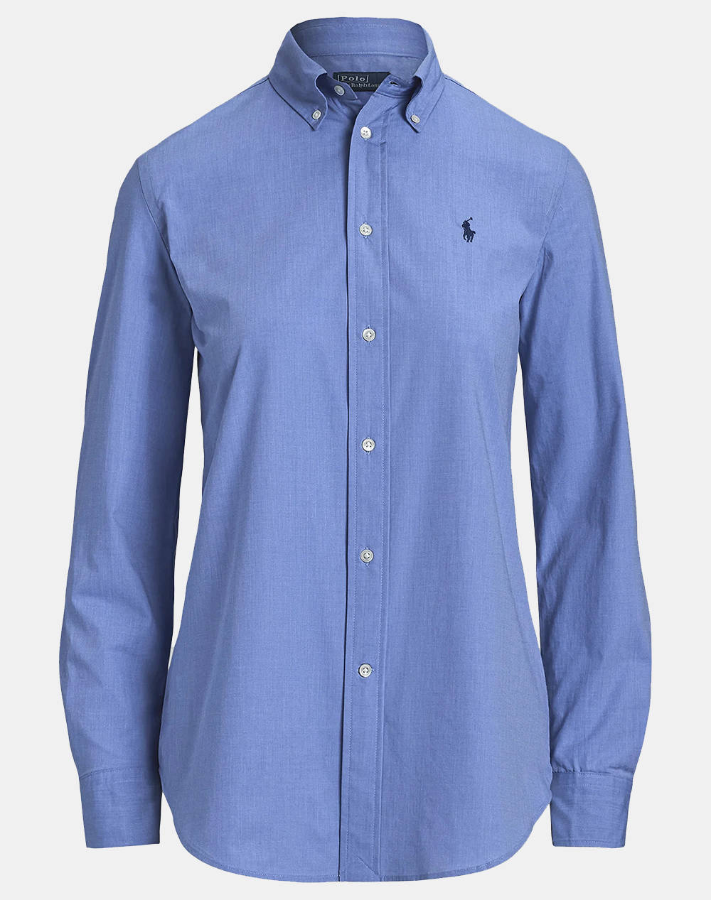 RALPH LAUREN LS BRKN ST-LONG SLEEVE-BUTTON FRONT SHIRT