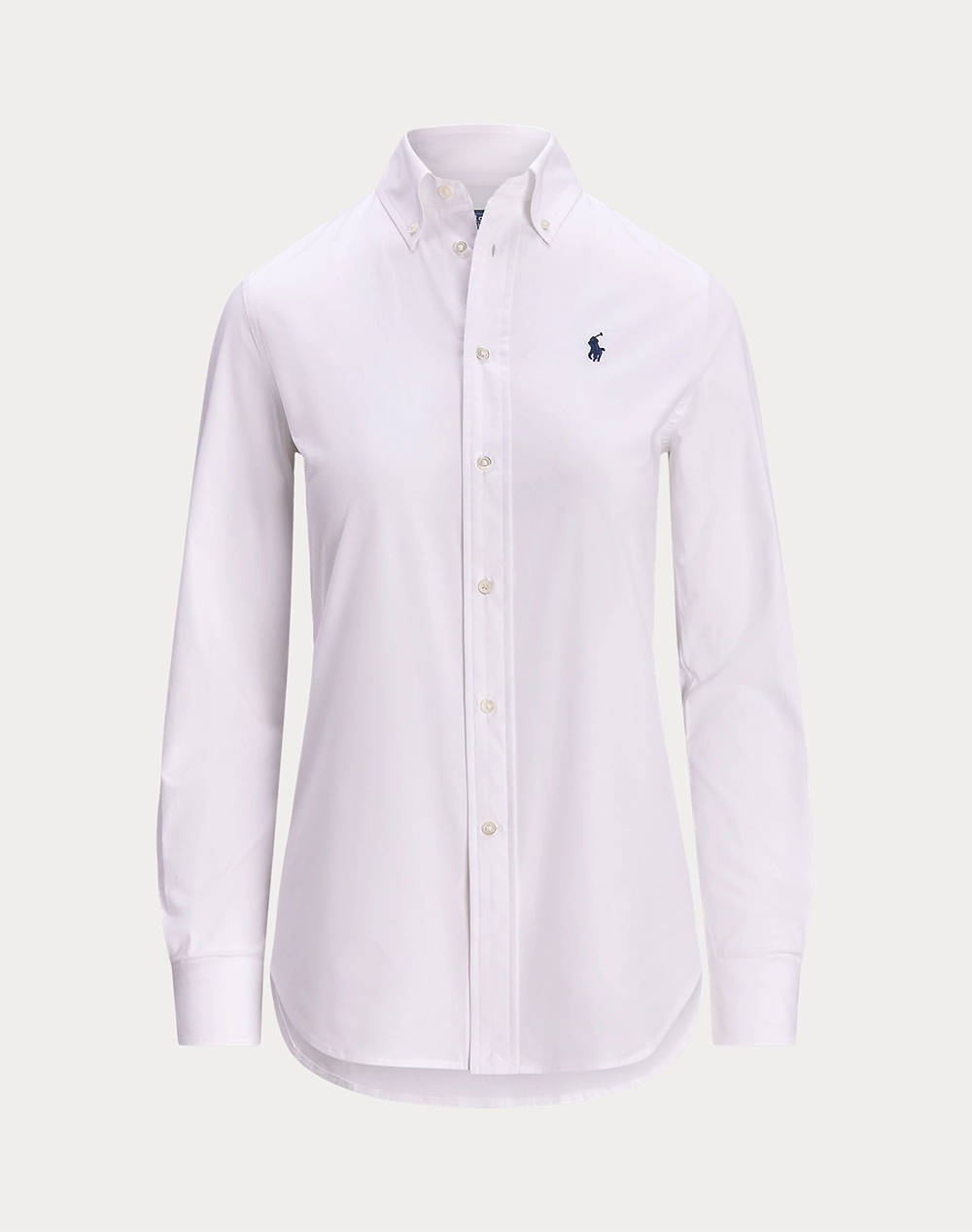 RALPH LAUREN LS BRKN ST-LONG SLEEVE-BUTTON FRONT SHIRT