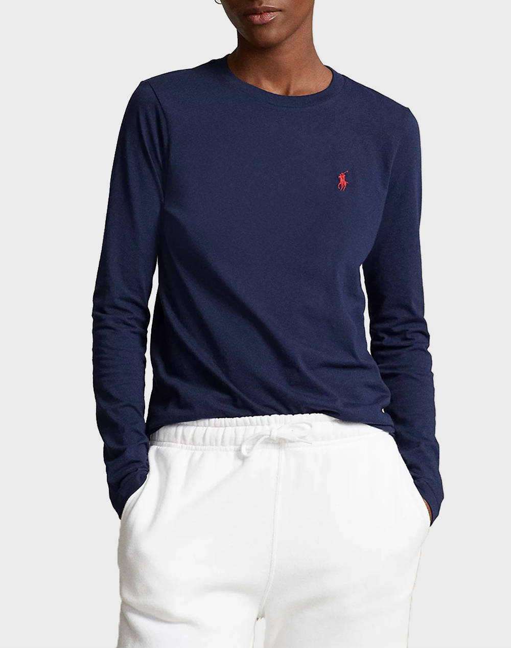 RALPH LAUREN NEWLSRLTPP-LONG SLEEVE-T-SHIRT