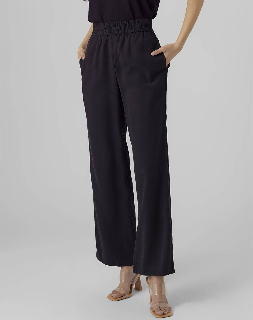 VERO MODA VMCARMEN HW WIDE PULL-ON PANT NOOS