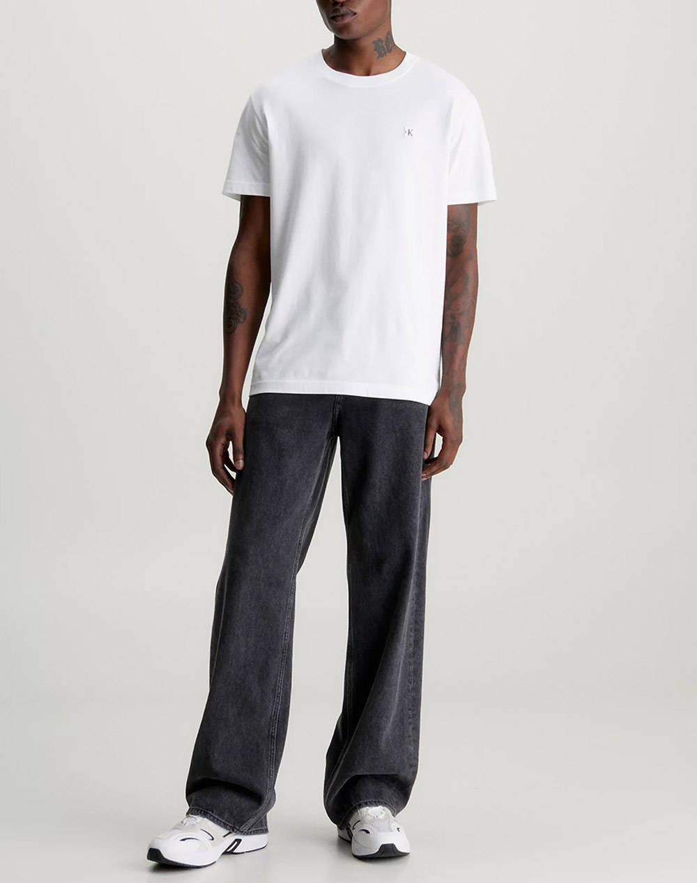 CALVIN KLEIN CK EMBRO BADGE TEE