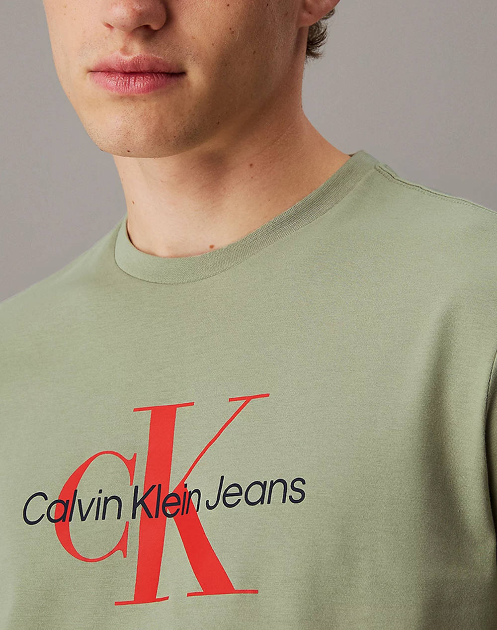 CALVIN KLEIN SS HERO MONOGRAM TEE 30S EU OPT