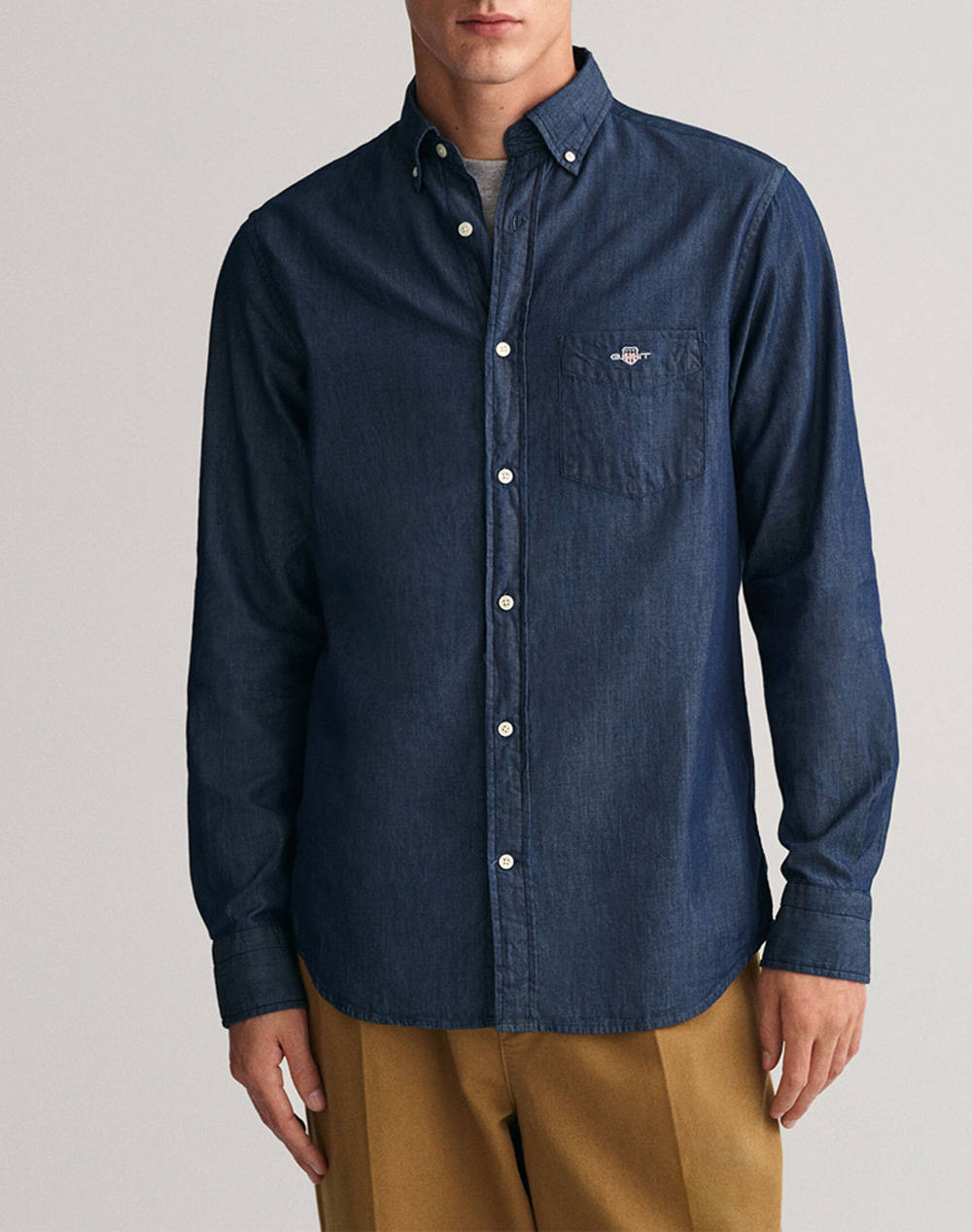 GANT SHIRT REG INDIGO BD