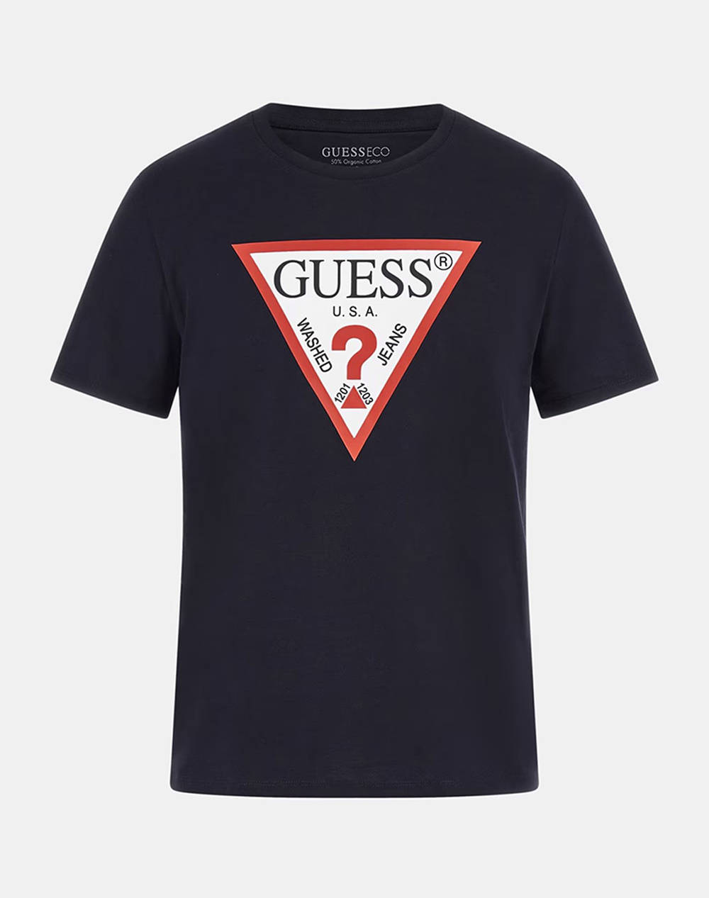 GUESS CN SS ORIGINAL LOGO TEE MENS T-SHIRT