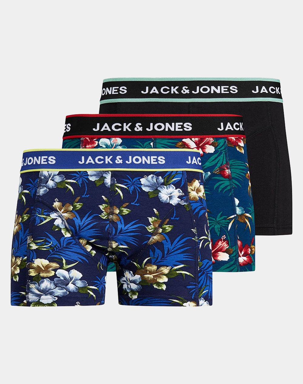 JACK&JONES JACFLOWER TRUNKS 3 PACK.NOOS