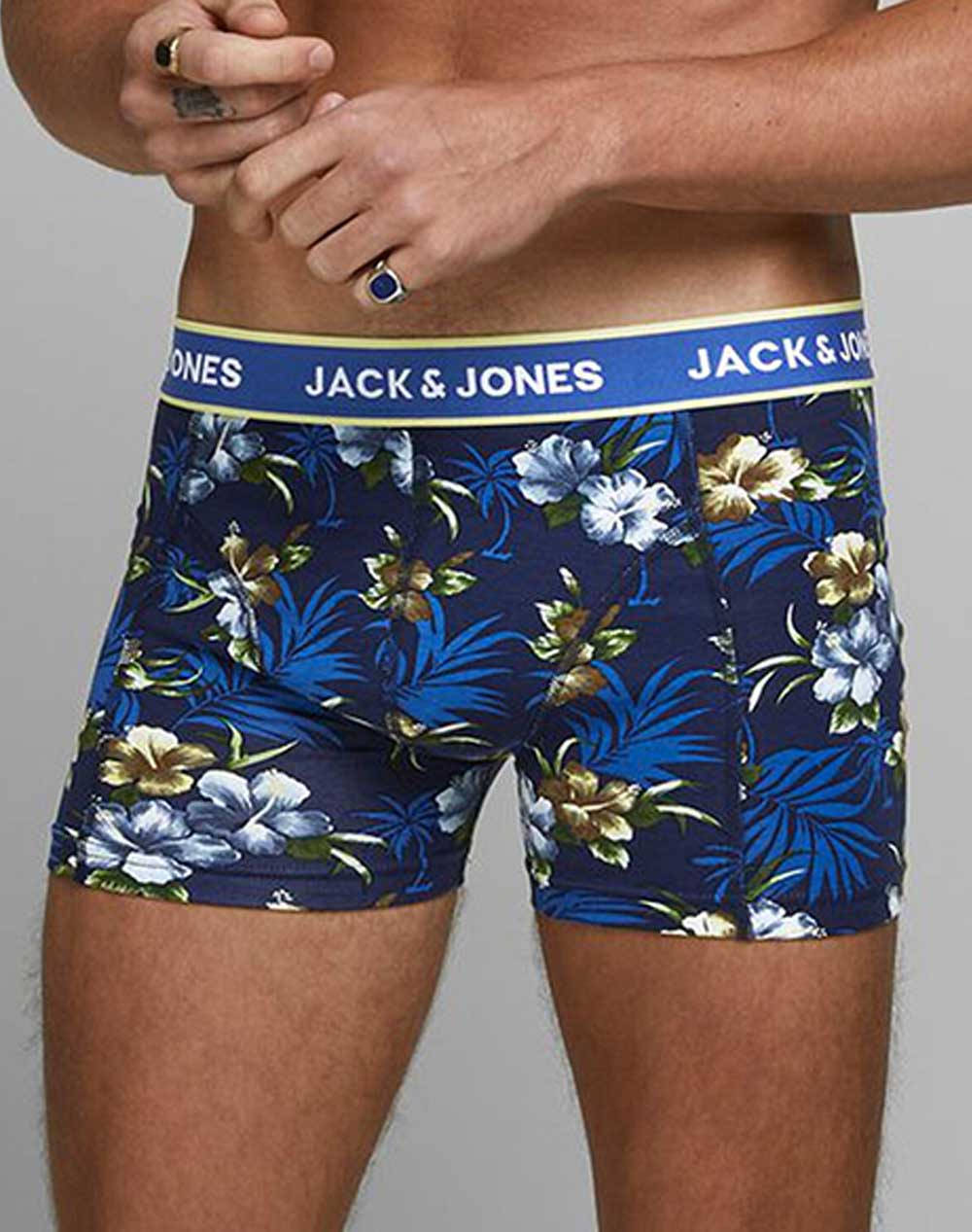 JACK&JONES JACFLOWER TRUNKS 3 PACK.NOOS