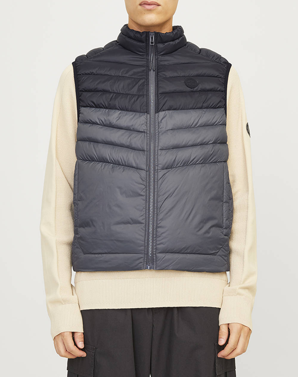 JACK&JONES JJESPRINT BODYWARMER COLLAR NOOS