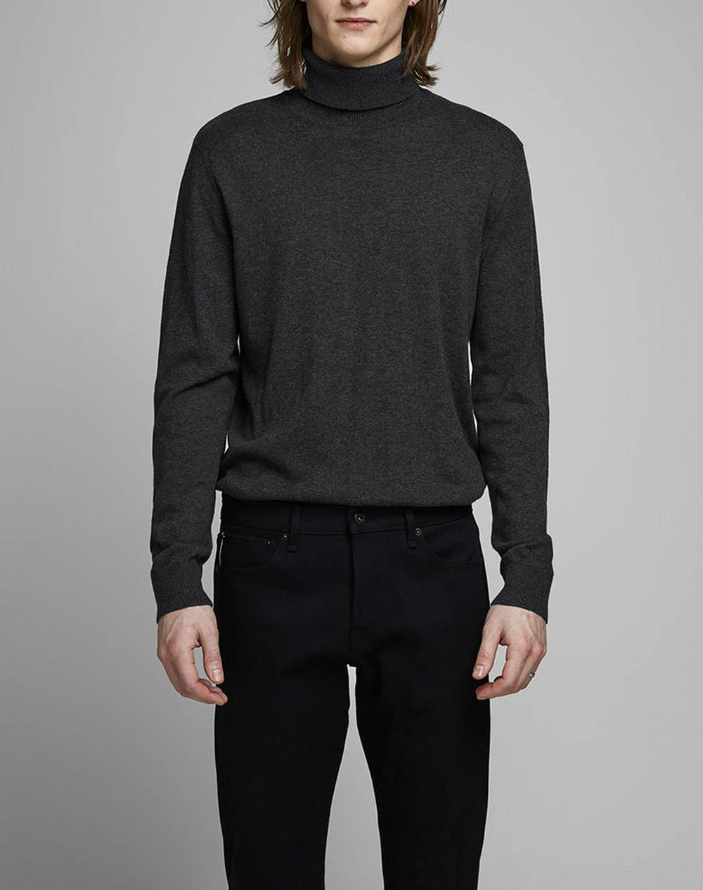 JACK&JONES JJEEMIL KNIT ROLL NECK NOOS