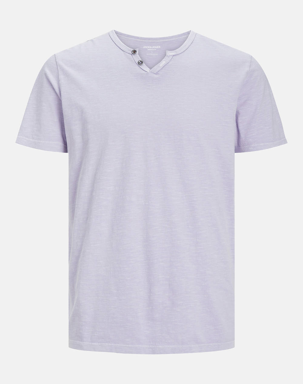 JACK&JONES JJESPLIT NECK TEE