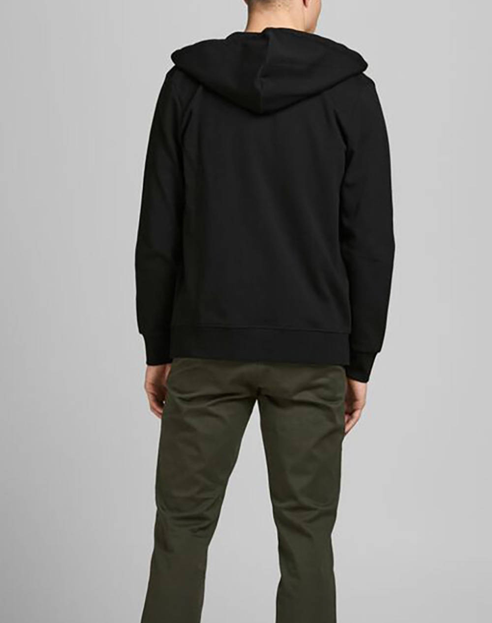 JACK&JONES JJEBASIC SWEAT ZIP HOOD NOOS