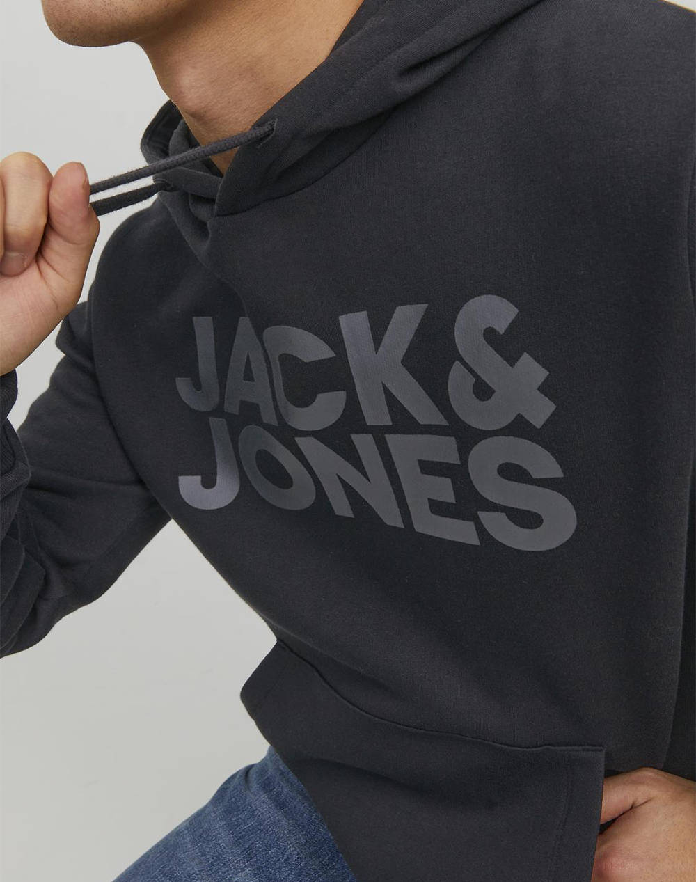 JACK&JONES SWEATSHIRT JJECORP LOGO SWEAT HOOD NOOS