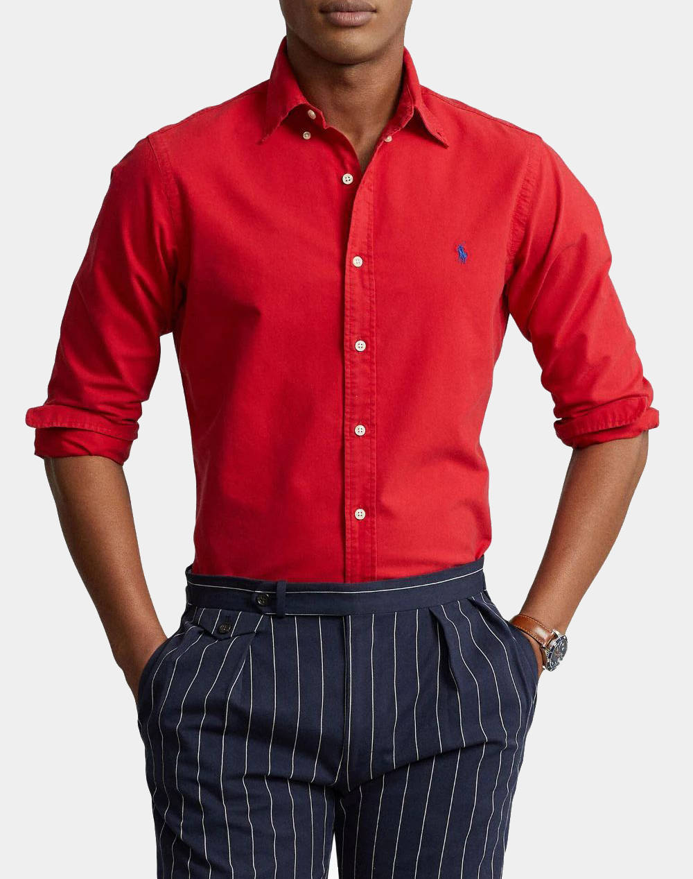 RALPH LAUREN CUBDPPCS-LONG SLEEVE-SPORT SHIRT