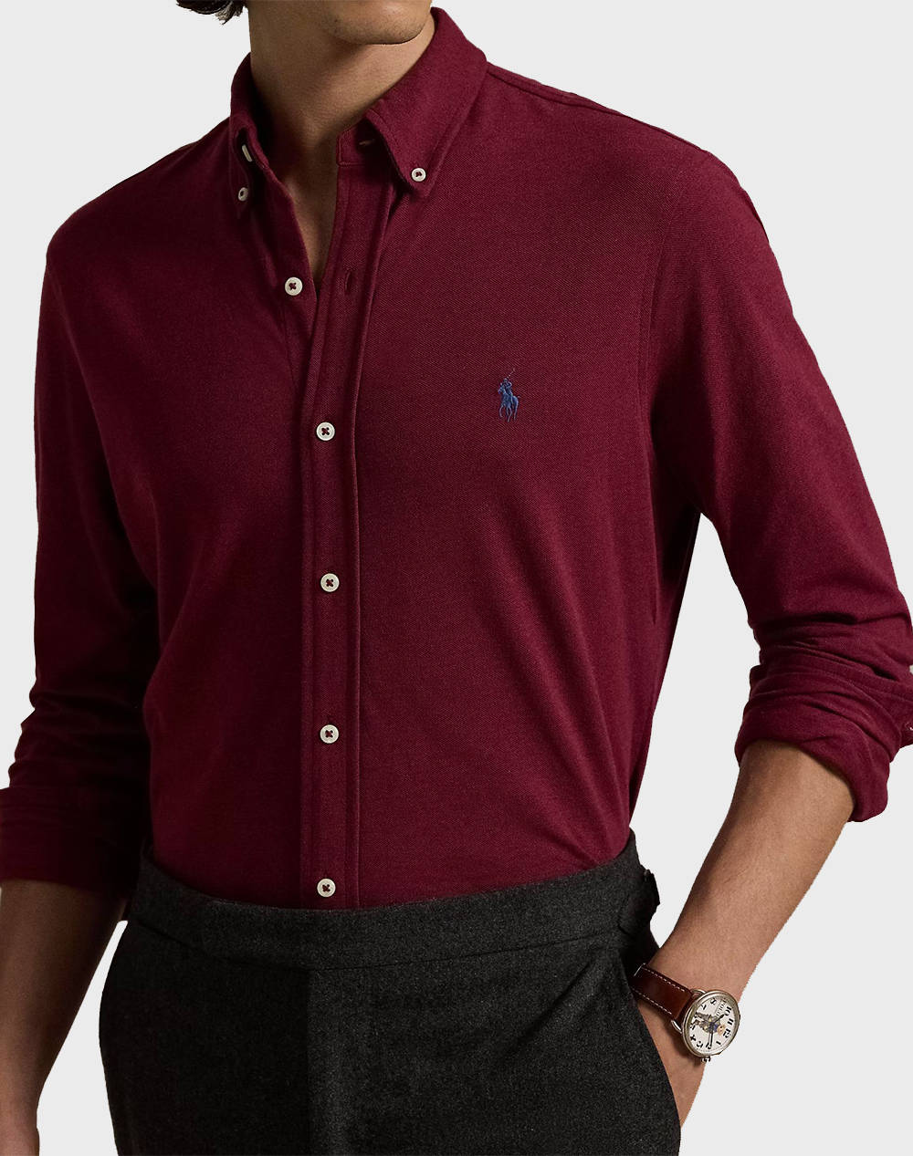 RALPH LAUREN LSFBBDM5-LONG SLEEVE-KNIT