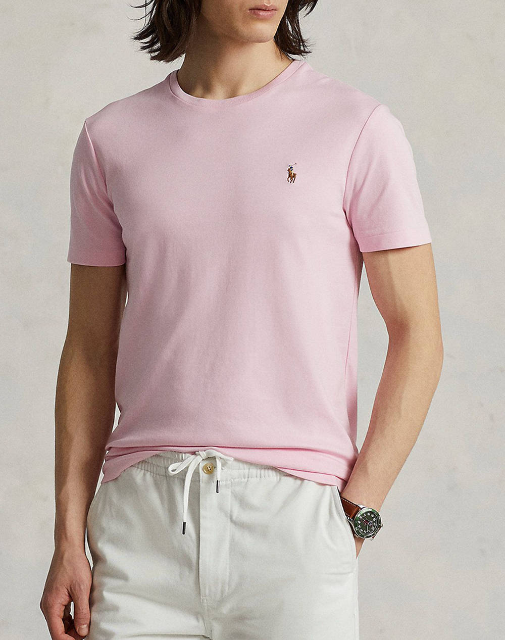 RALPH LAUREN SSCNCMSLM1-SHORT SLEEVE-T-SHIRT