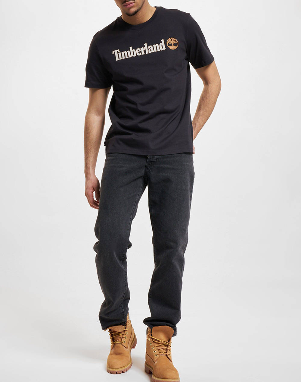 TIMBERLAND KENN Linear Logo Short Sleev