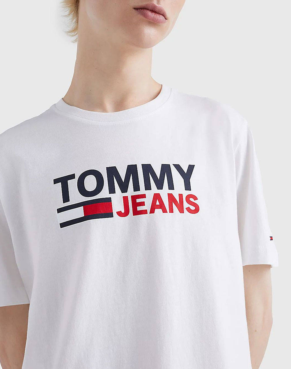 TOMMY HILFIGER TJM CORP LOGO TEE