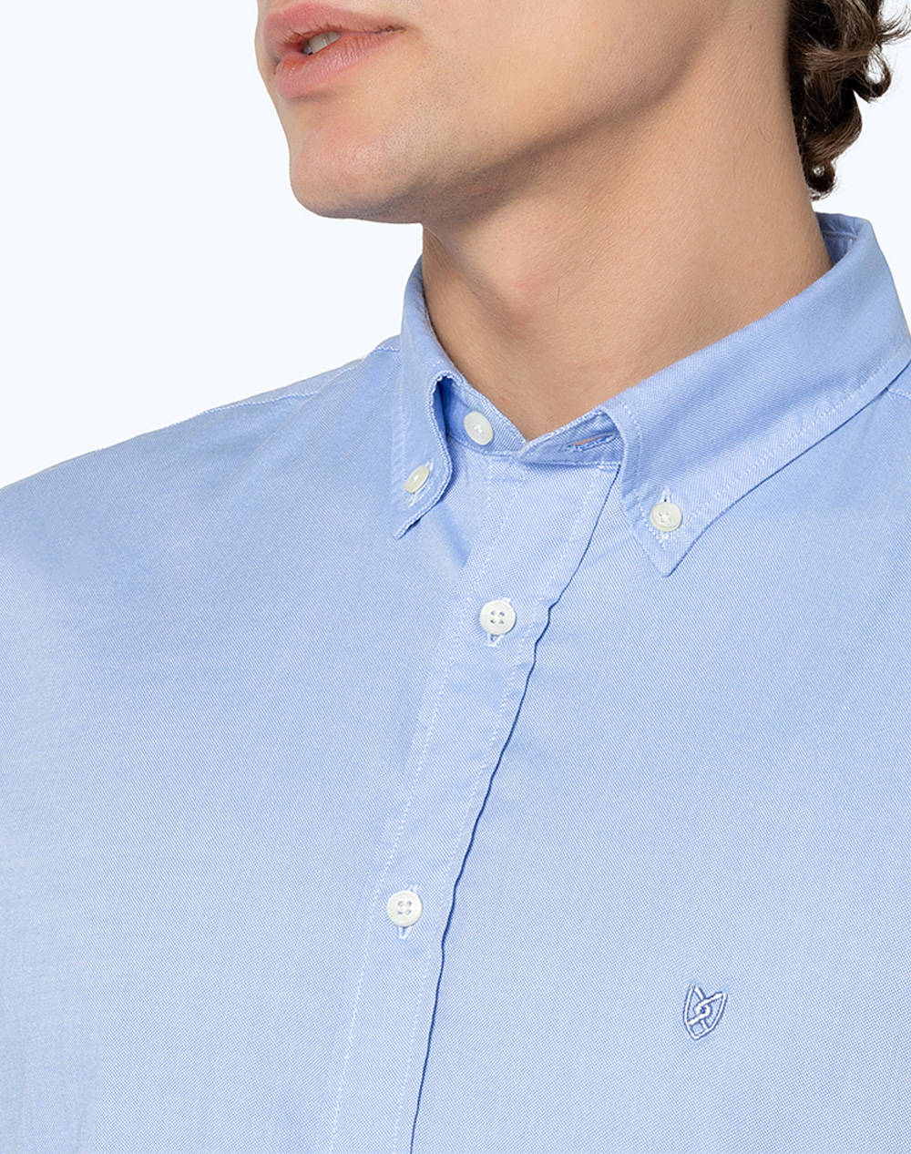 THE BOSTONIANS РИЗА OXFORD REGULAR FIT Plain OXFORD Button-down Regular Fit