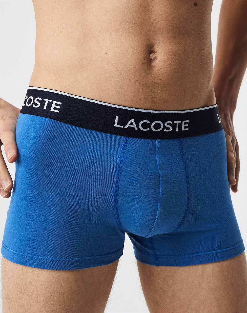 LACOSTE КОМПЛЕКТ БЕЛЬО ОТ 3 БРОЯ TRUNK PACK 3 TRUNKS