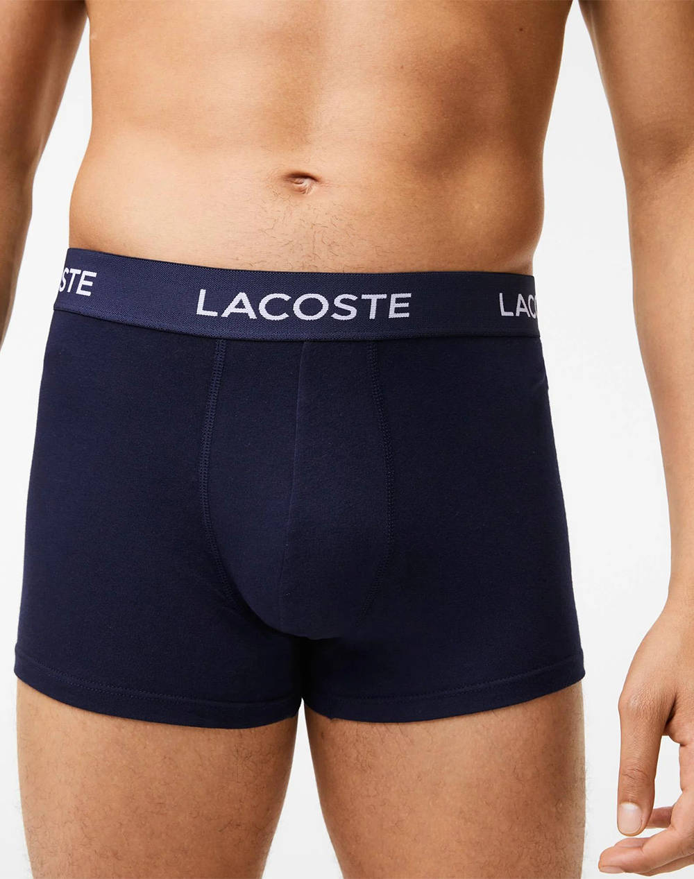 LACOSTE КОМПЛЕКТ БЕЛЬО ОТ 3 БРОЯ TRUNK PACK 3 TRUNKS