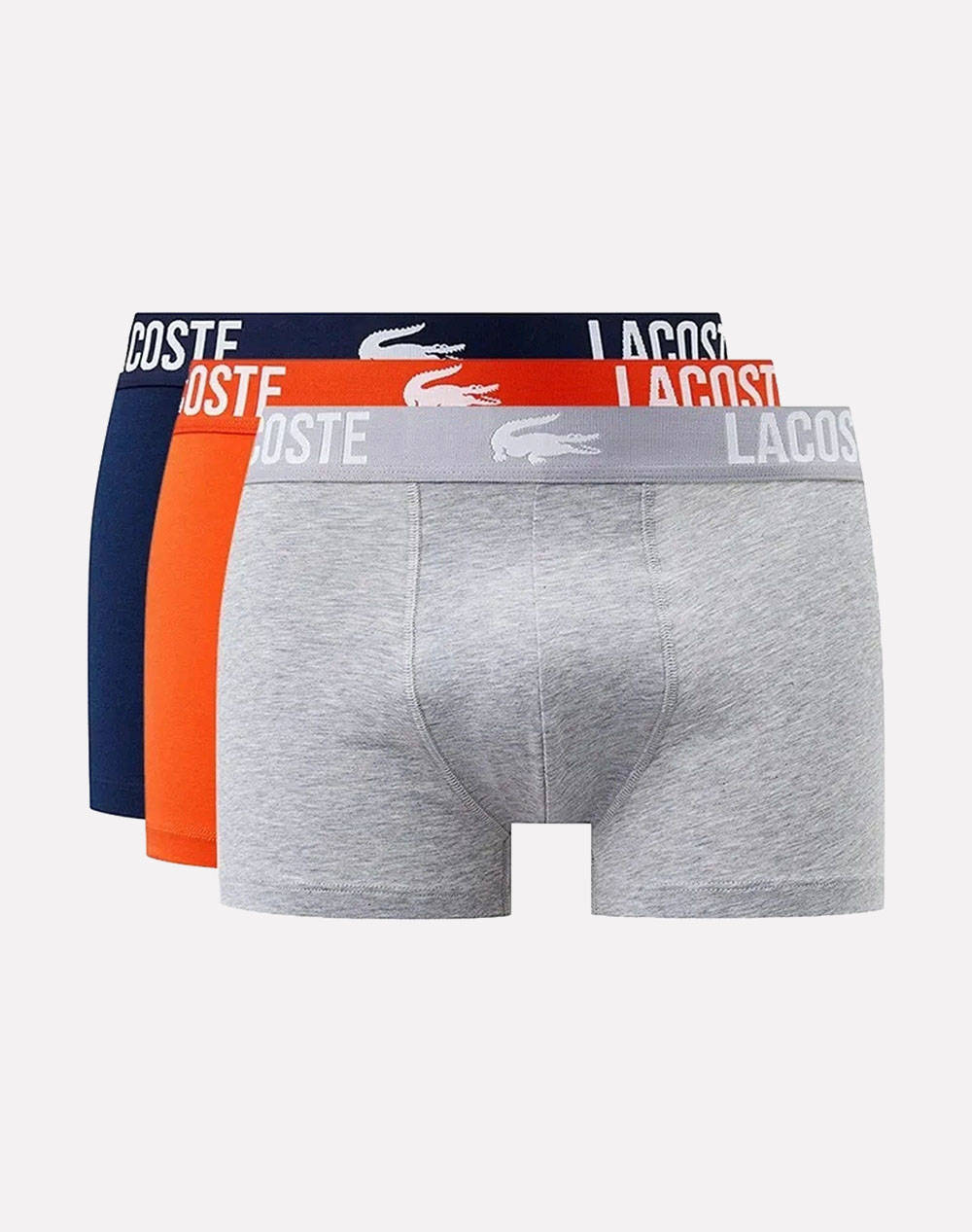 LACOSTE КОМПЛЕКТ БЕЛЬО ОТ 3 БРОЯ TRUNK PACK 3 TRUNKS