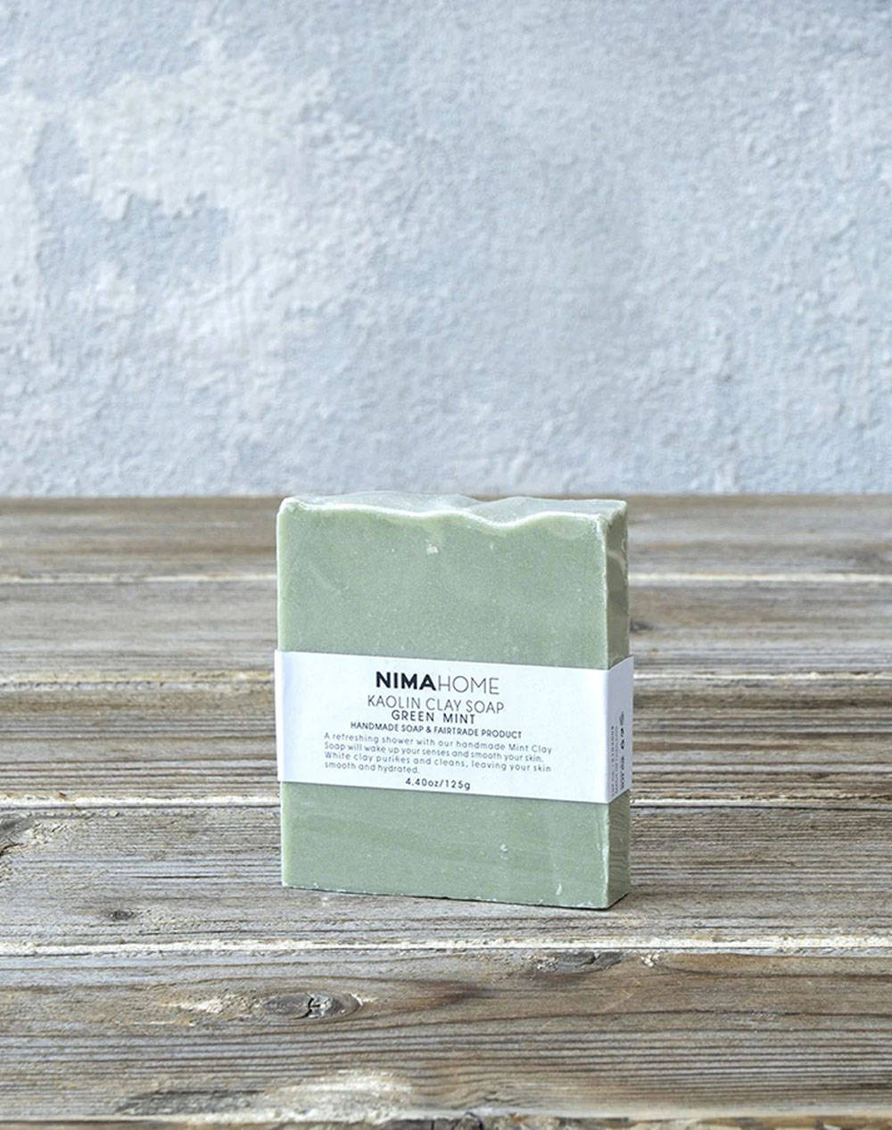 NIMA Глинен сапун Kaolin - Green Mint (Тегло: 125g)