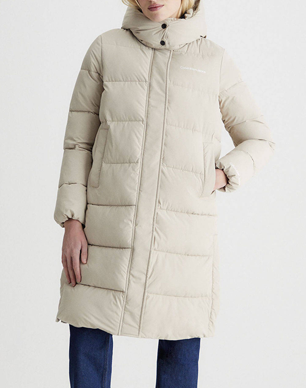 CALVIN KLEIN MONOLOGO NON DOWN LONG PUFFER