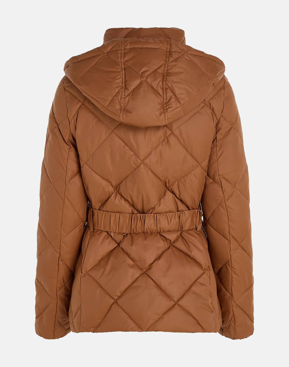 TOMMY HILFIGER ELEVATED BELTED QUILTED JACKET