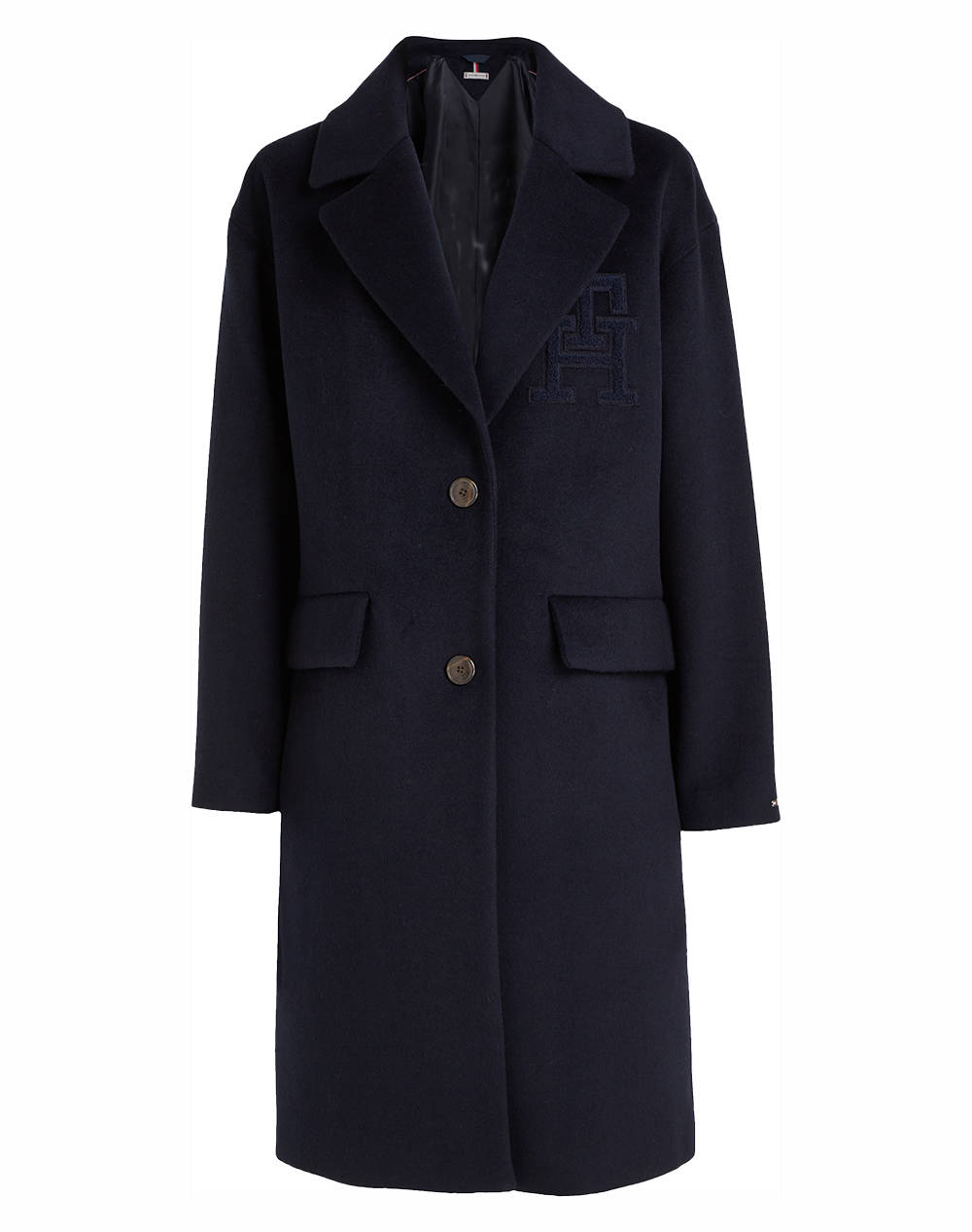 TOMMY HILFIGER IMD WOOL BLEND SB COAT