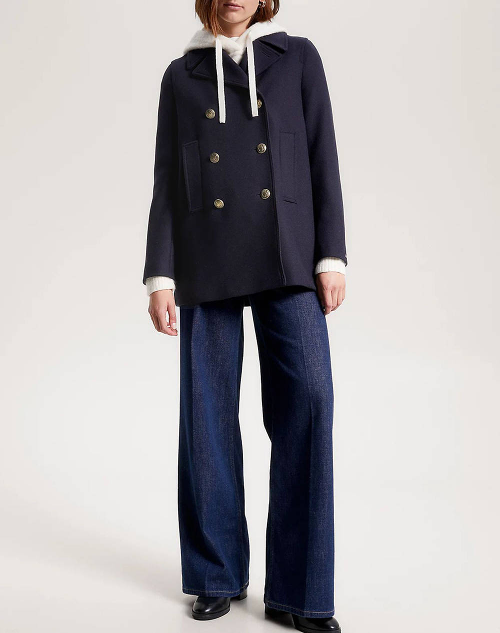 TOMMY HILFIGER PREP CLASSIC PEACOAT