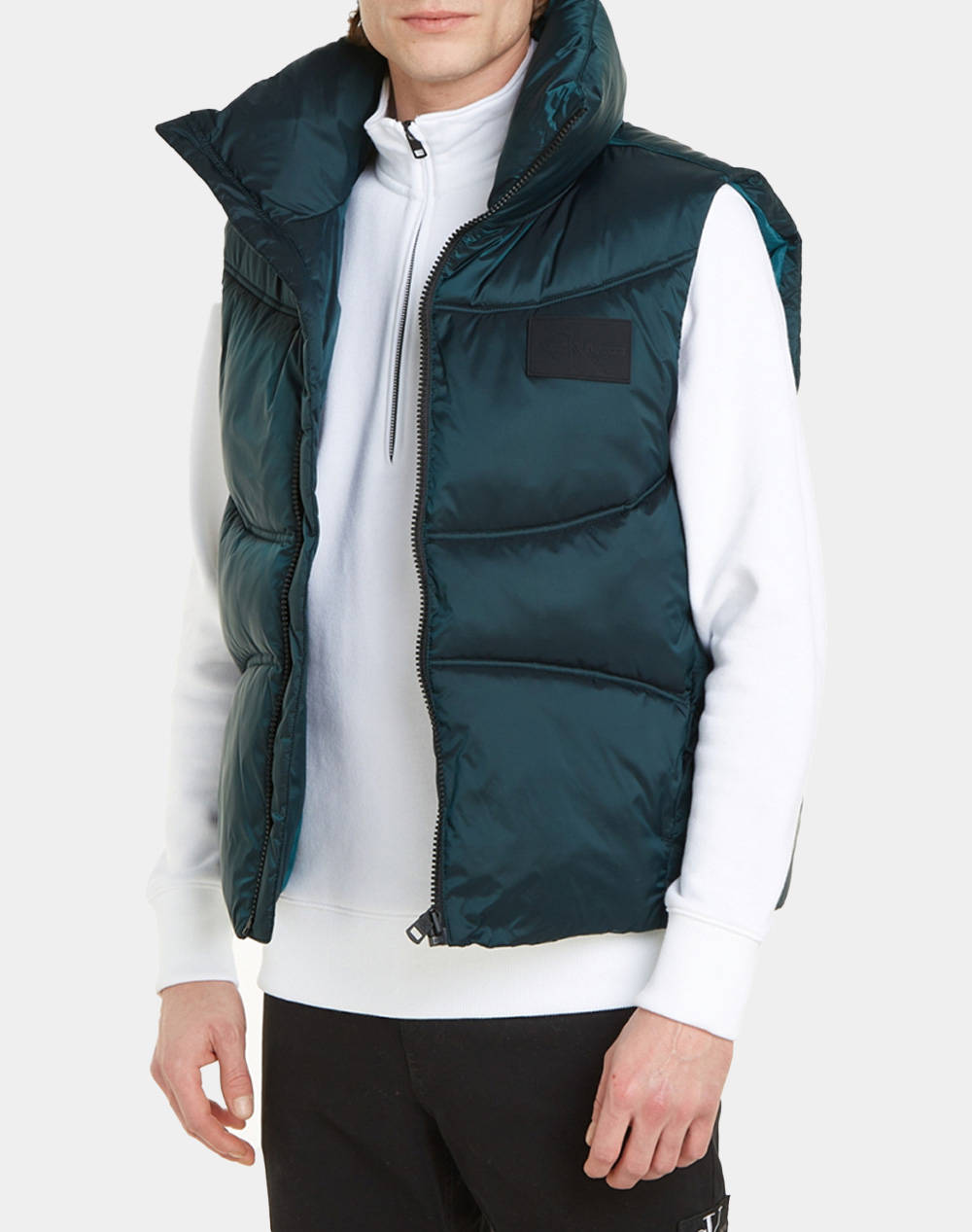 CALVIN KLEIN TWO TONE RIPSTOP VEST