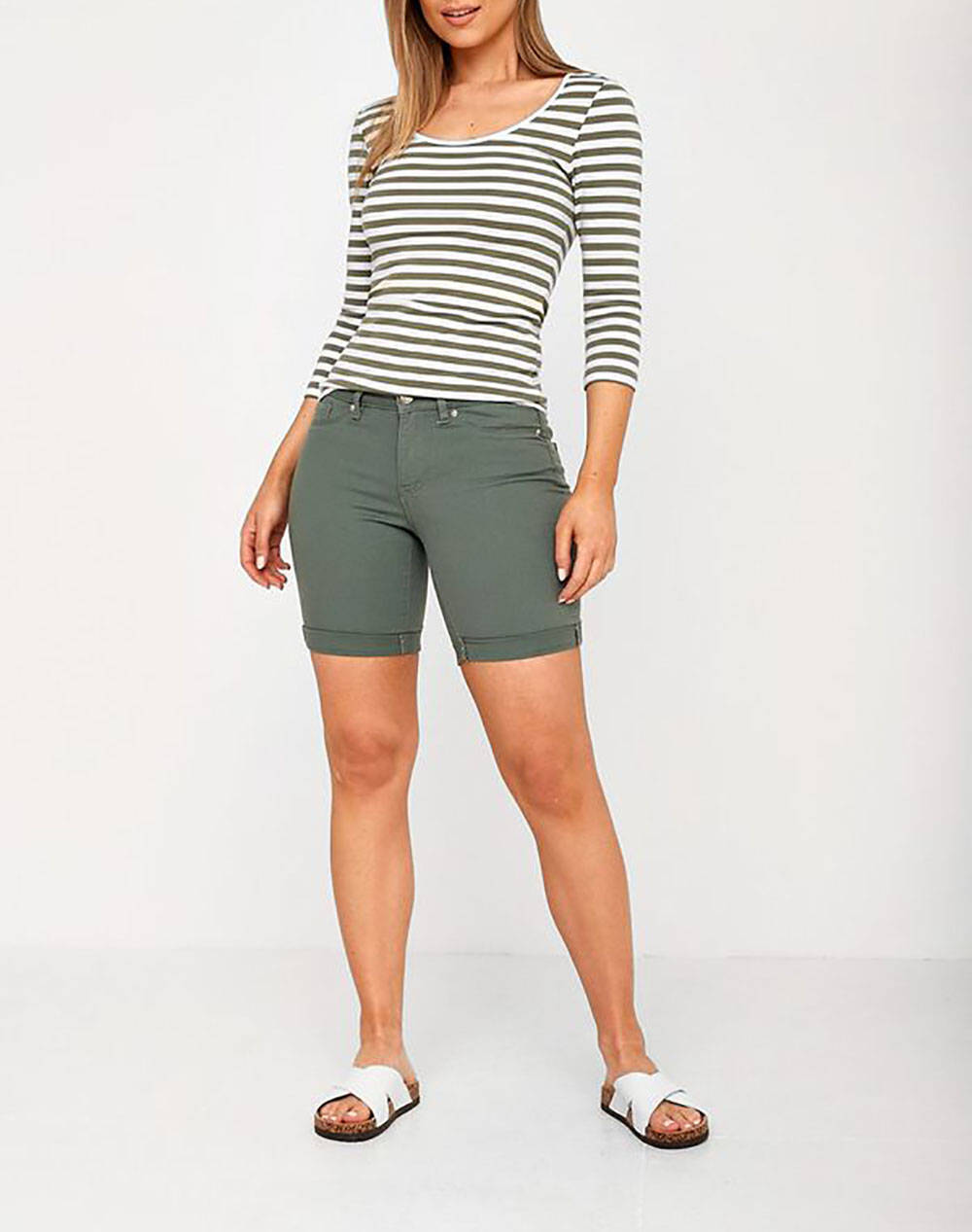 VERO MODA VMHOT SEVEN MR FOLD LONG SHORTS