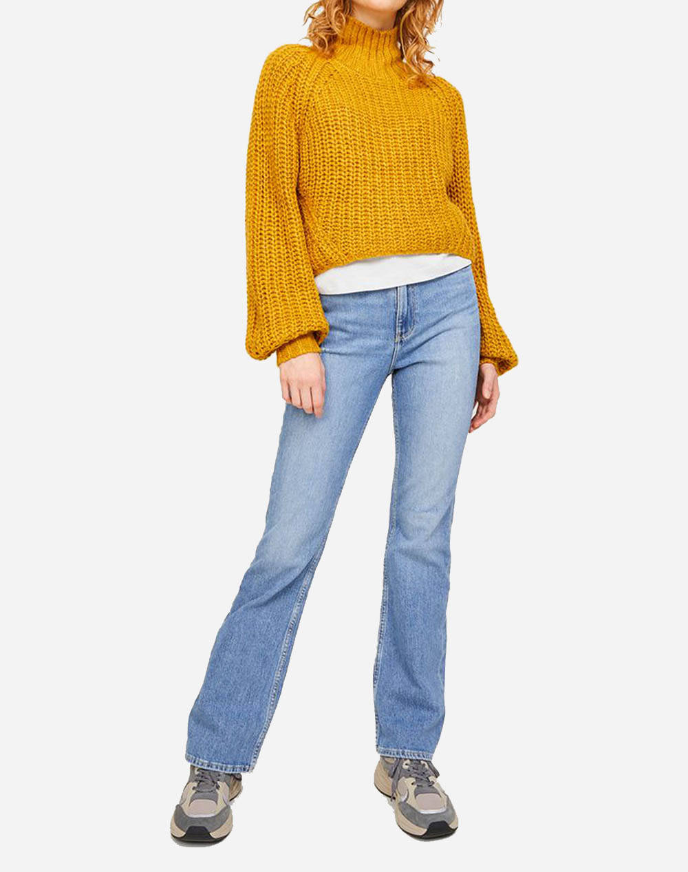 JJXX JXKELVY CHUNKY HIGH NECK KNIT SN