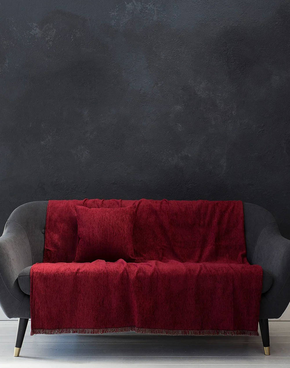 NIMA Покривало 180x240 - Velvety Ruby Red