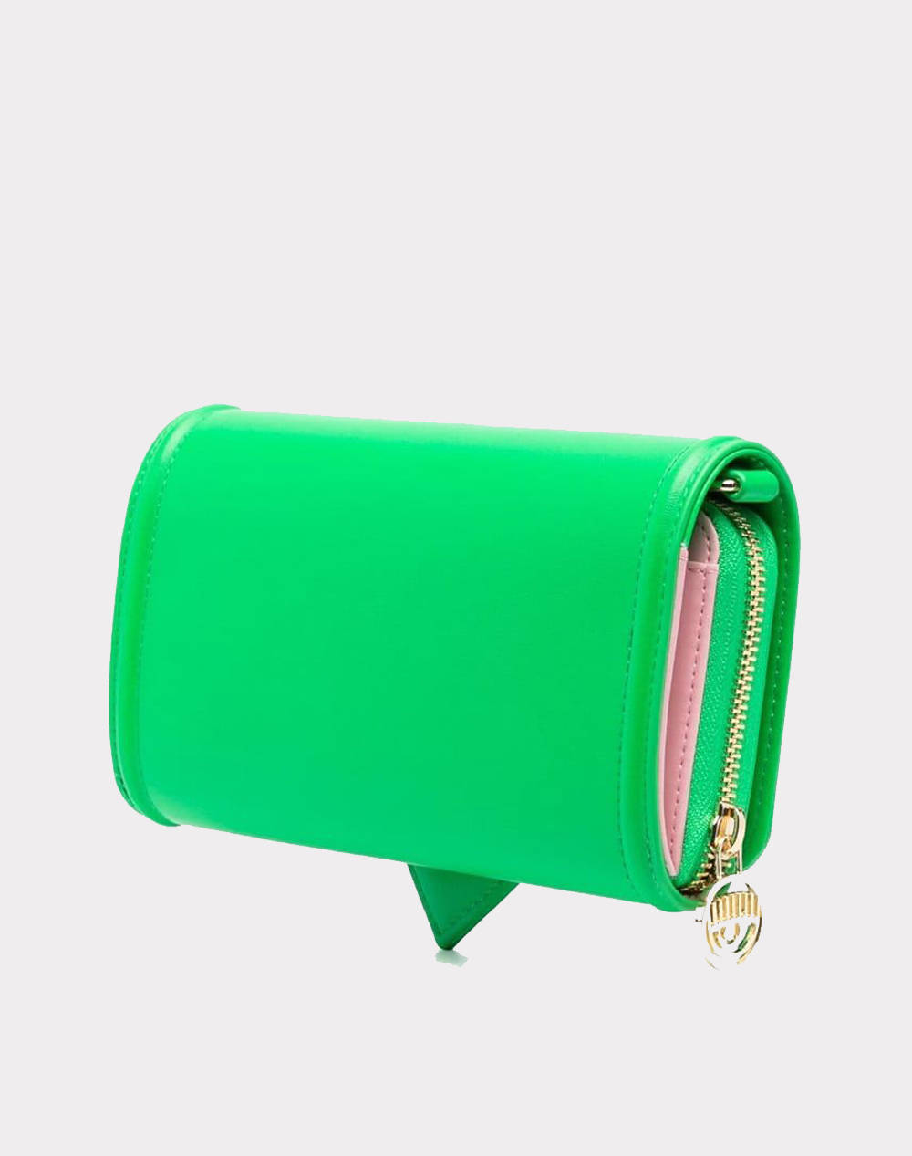 Pouches Chiara Ferragni Grainy Pu Wallet Pink