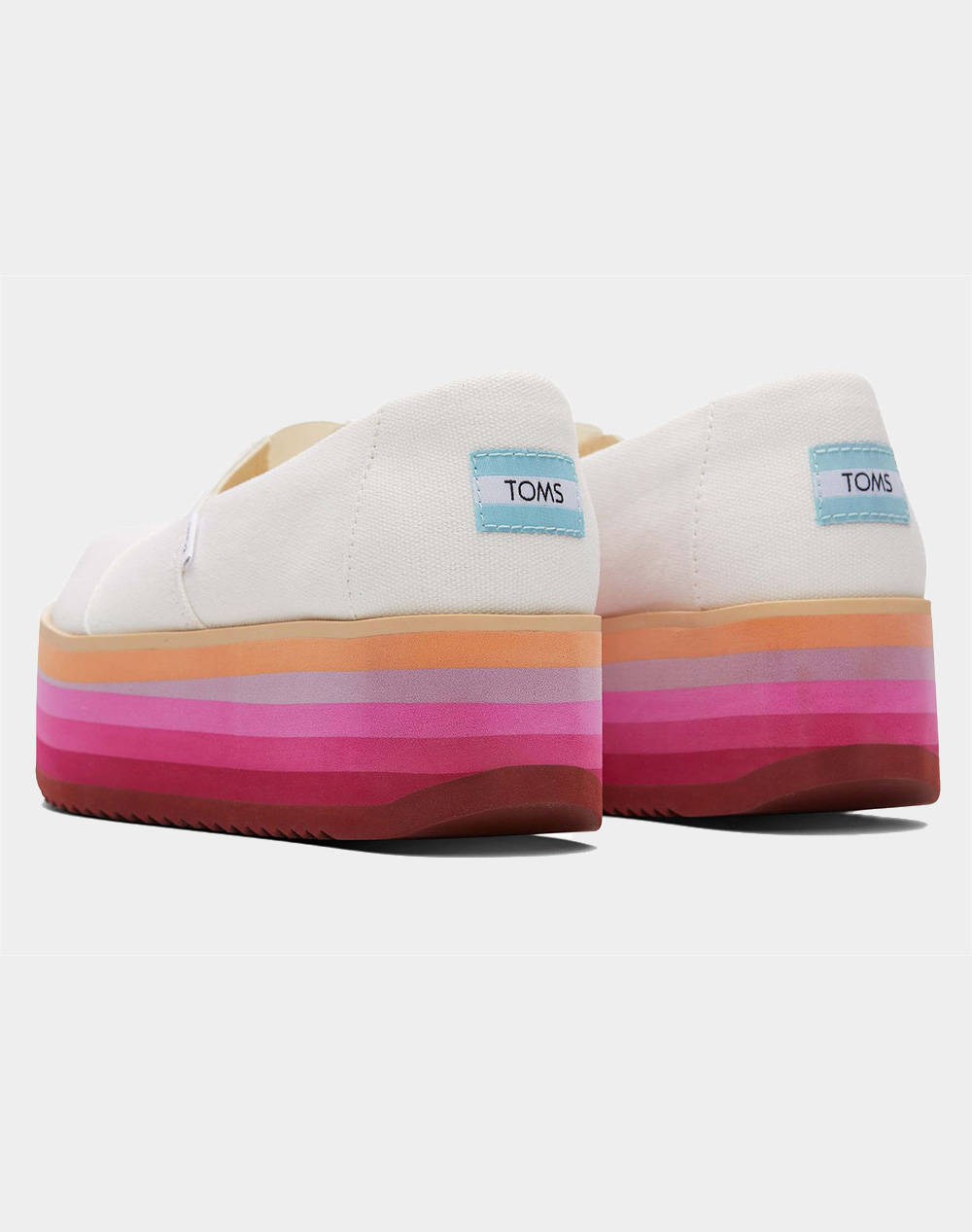 TOMS WHITE CANVAS WM ALP PLATFORM ESP