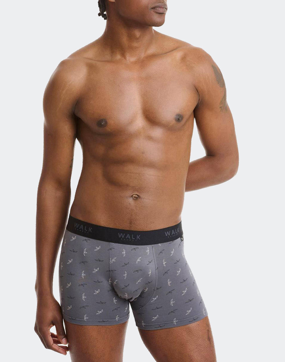 WALK МЪЖКИ BAMBOO BOXER WITH PATTERN