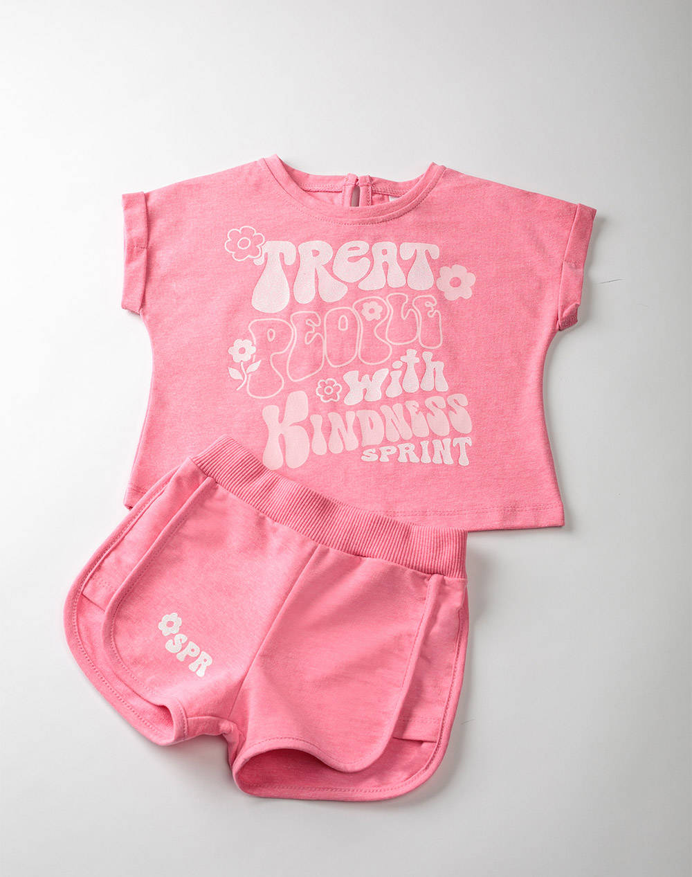 SPRINT SET BABY GIRL WITH SHORTS