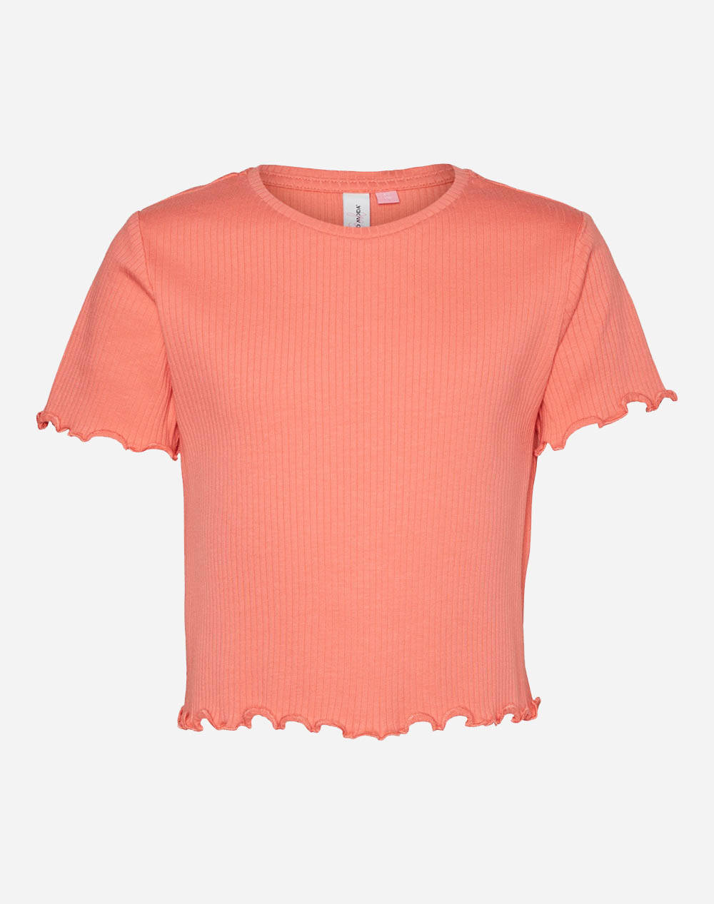 VERO MODA VMLAVENDER SS CROPPED RIB TOP JRS GIRL