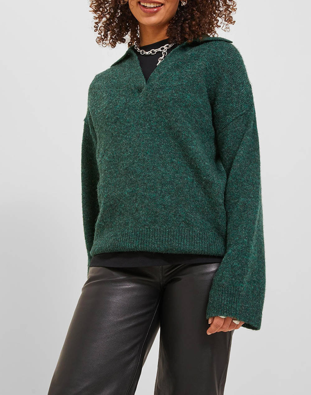 JJXX JXARIELLA POLO NECK KNIT