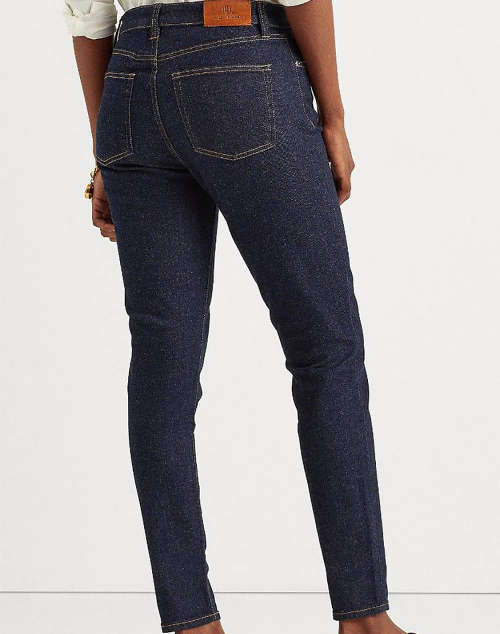 LAUREN RALPH TROUSERS 5-POCKET DENIM