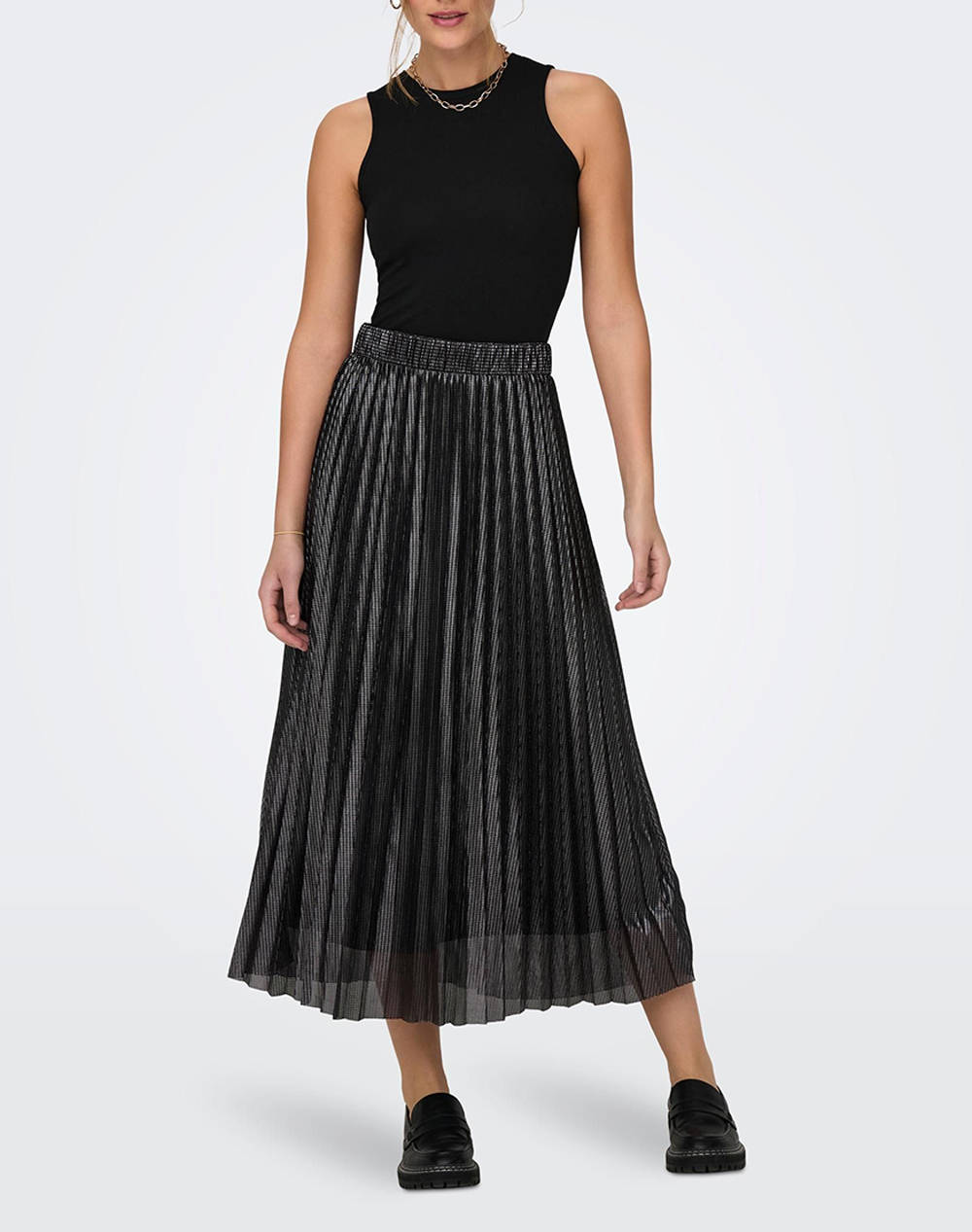 ONLY ONLSHOW SHINE PLISSE SKIRT JRS