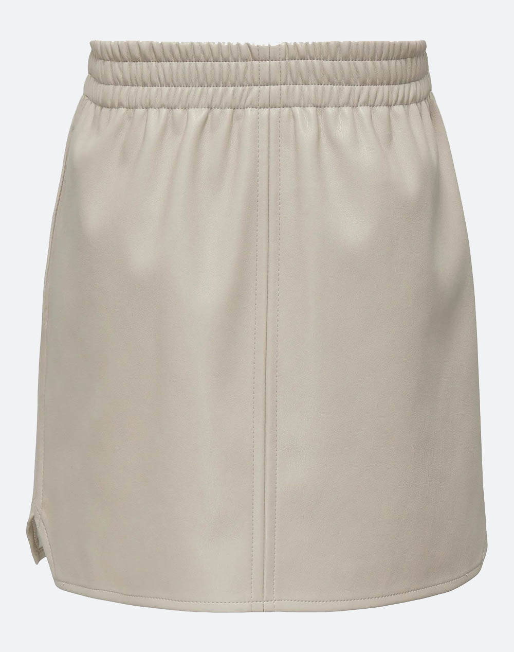 ONLY KOGBLAKE FAUX LEA PULL-UP SKIRT PNT