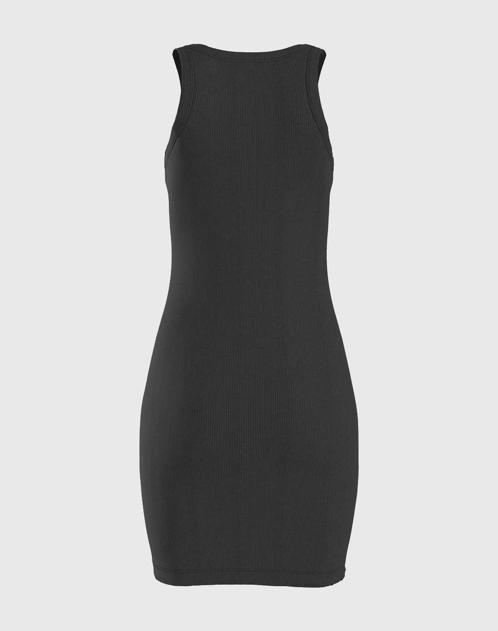 CALVIN KLEIN ARCHIVAL MONOLOGO RIB TANK DRESS