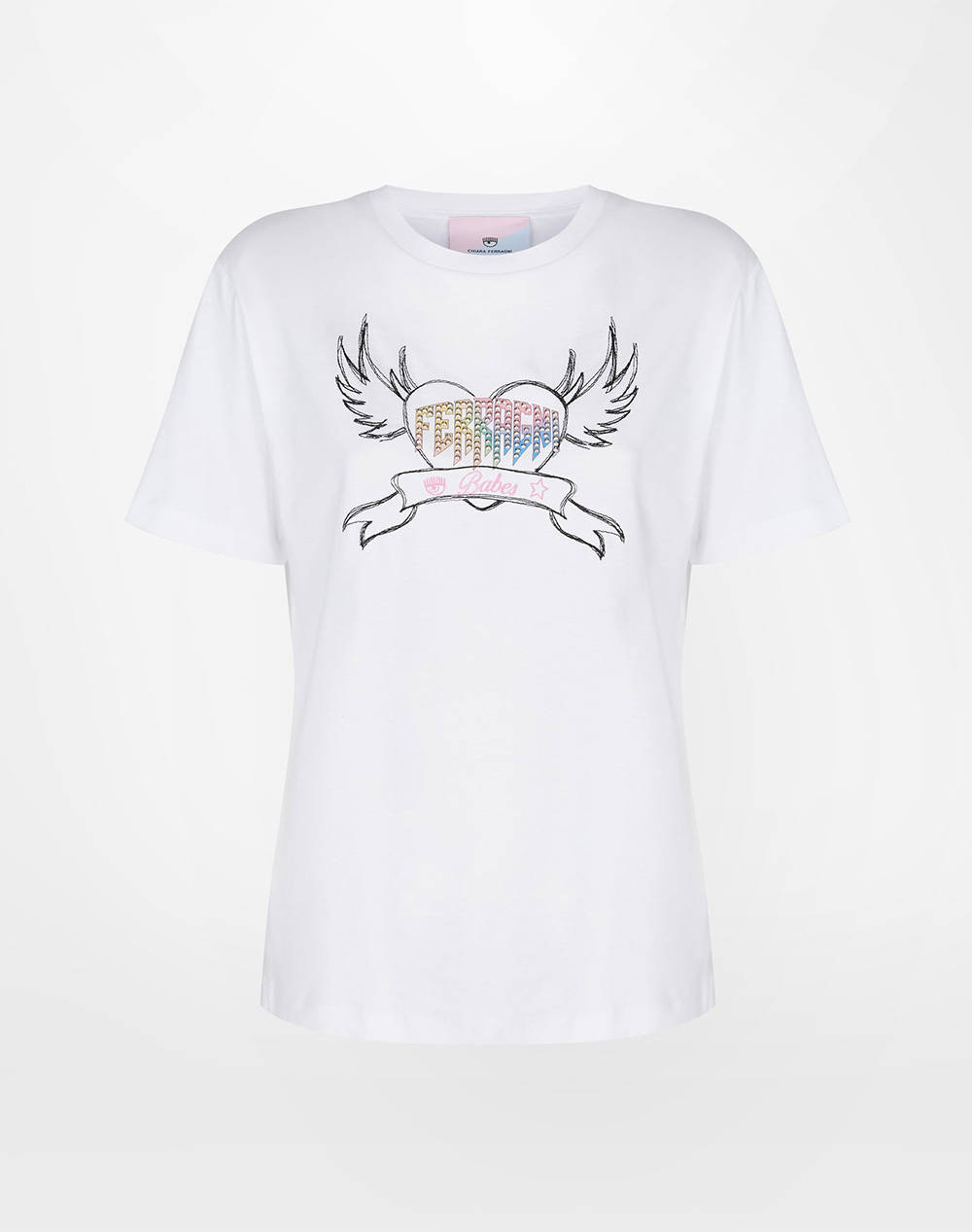 CHIARA FERRAGNI 76CBHK04CJK01 610 PUNK WOMENS T-SHIRT